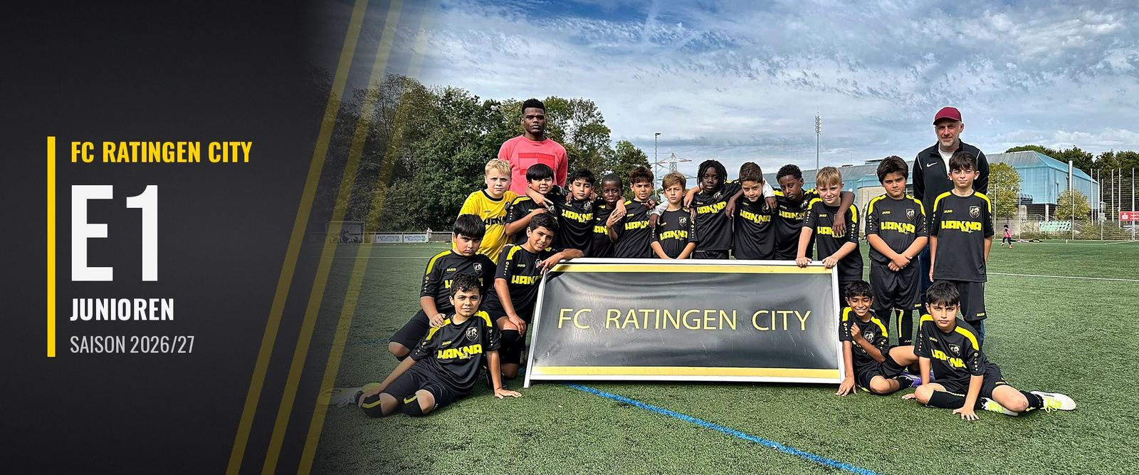 FC Ratingen City E1-Junioren mit Trainern, Saison 2026/27